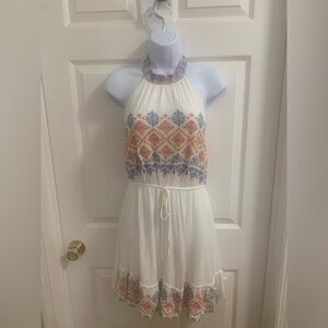 Savanna Jane boho halter dress, rayon